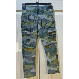 Boys Cat & Jack Camo Stretch Jogger Pants Sz 7
